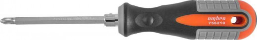 756210 Отвертка стержневая двусторонняя ROUND GRIP, РН2,SL6x100 мм фото, характеристики