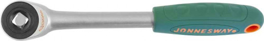 R6604 Рукоятка трещоточная ротационная со сквозным приводом 1/2"DR, 60 зубцов, 290 мм фото, характеристики