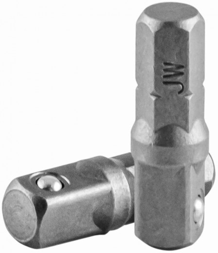 D125ADP14 Переходник для механизированного инструмента 1/4"HDRх1/4"DR, 25мм фото, характеристики