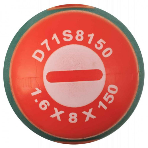 D71S8150 Отвертка стержневая шлицевая ANTI-SLIP GRIP, SL8.0х150 мм фото, характеристики