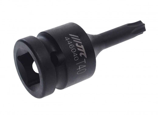 Головка торцевая 1/2" TORX T40 ударная d=25мм L=60мм JTC фото, характеристики