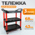 WDK-819 Тележка открытая пластиковая для детейлинга, 3 полки фото, характеристики
