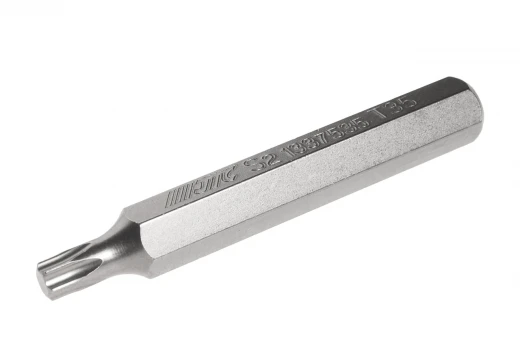Бита TORX Т35х75мм 10мм удлиненная S2 JTC фото, характеристики