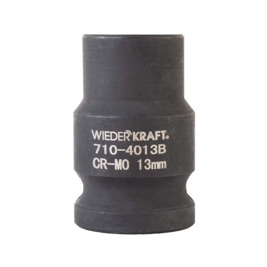 WDK-710-4013 Головка торцевая ударная 1/2", 6 граней, 13 мм фото, характеристики