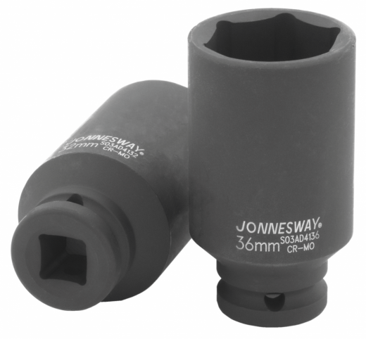 S03AD4136 Головка торцевая ударная глубокая 1/2"DR, 36 мм фото, характеристики