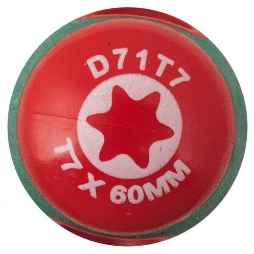 D71T7 Отвертка стержневая TORX® ANTI-SLIP GRIP, T7x60 фото, характеристики
