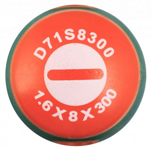 D71S8300 Отвертка стержневая шлицевая ANTI-SLIP GRIP, SL8.0х300 мм фото, характеристики