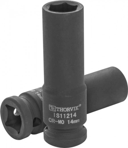 IS11214 Головка торцевая ударная глубокая 1/2"DR, 14 мм фото, характеристики