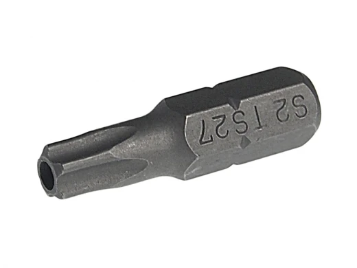 Бита TORX TS27Hх25мм 1/4" 5-ти гранная с отверстием JTC фото, характеристики