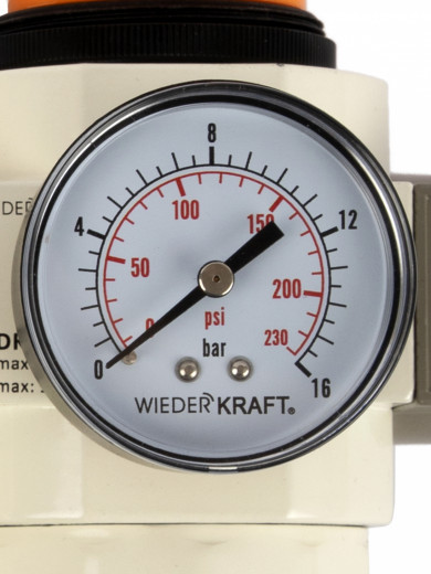 WDK-70760FA Блок подготовки воздуха 3/4", 16 бар, трехступенчатый с влагоотделителем 25-5-0.3 мк, автоматический сброс фото, характеристики