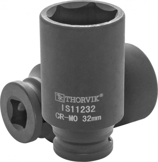 IS11232 Головка торцевая ударная глубокая 1/2"DR, 32 мм фото, характеристики