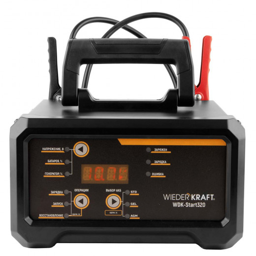 WDK-Start320 Пуско-зарядное устройство интеллектуальное, 300А, 12/24В фото, характеристики