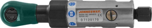 JAR-6313 Рукоятка трещоточная пневматическая укороченная 3/8"DR 230 об/мин., 34 Нм фото, характеристики