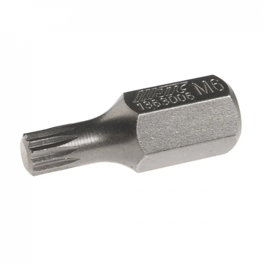 Бита SPLINE M6х30мм 10мм S2 JTC фото, характеристики