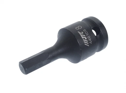 Бита-головка 1/2" HEX H8х25мм ударная L=60мм JTC фото, характеристики