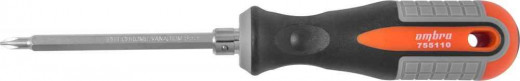 755110 Отвертка стержневая двусторонняя ROUND GRIP, РН1,SL5x100 мм фото, характеристики