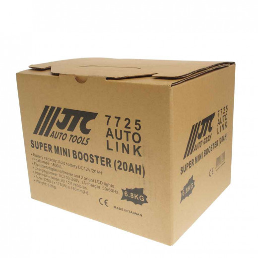 Устройство пусковое 12V 1800А 20000мА/ч мини JTC фото, характеристики