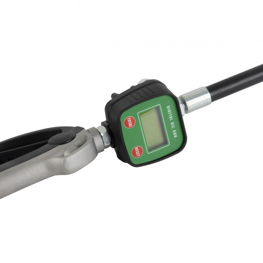 WDK-89206 Маслораздаточный пистолет с цифровым расходомером и гибким носиком фото, характеристики