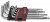TTK9S Набор ключей торцевых T-TORX® с центрированным штифтом, Т10H-T50H, 9 предметов фото, характеристики
