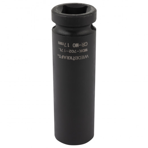 WDK-702-17L Головка торцевая ударная глубокая тонкостенная 1/2", 6 граней, 17 мм фото, характеристики