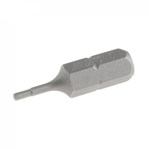 Бита HEX H1.5х25мм 1/4" DR 6-ти гранная S2 JTC фото, характеристики