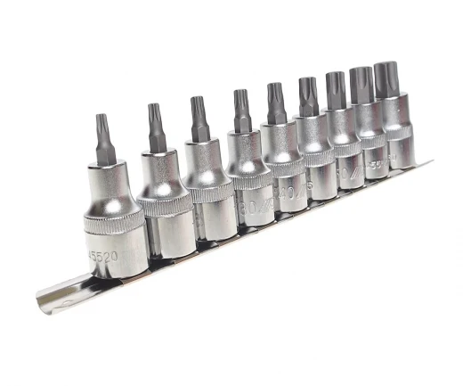 Набор бит-головок 1/2" TORX T20-T60 9 предметов JTC фото, характеристики