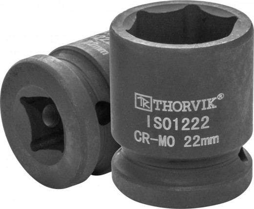 IS01222 Головка торцевая ударная 1/2"DR, 22 мм фото, характеристики