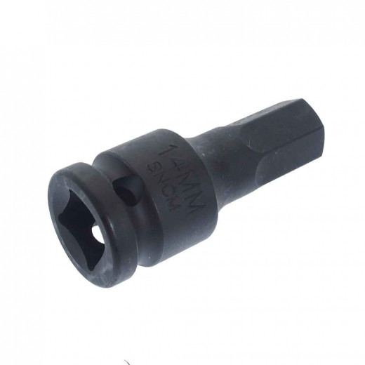 Бита-головка 1/2" HEX H14х25мм ударная L=60мм JTC фото, характеристики