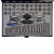 WDK-DT3060 Набор метчиков и плашек М3-М12, 4-40 - 1/8NPT27, 60 предметов, метрическая и дюймовая резьба фото, характеристики