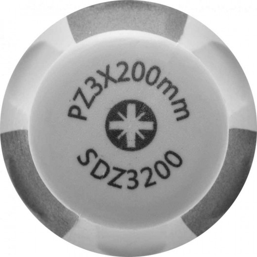 SDZ3200 Отвертка стержневая POZIDRIV®, PZ3x200 мм фото, характеристики