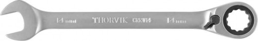 CRRW14 Ключ гаечный комбинированный трещоточный с реверсом, 14 мм фото, характеристики