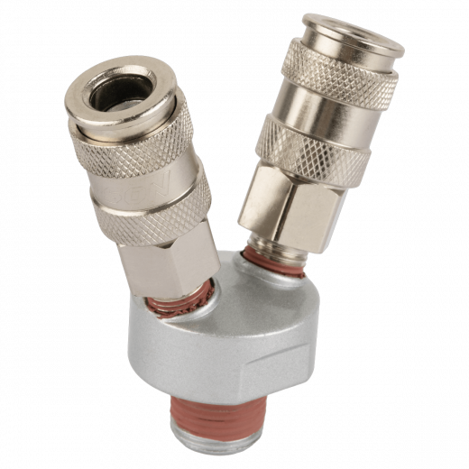HRS-SMVT V-образный разветвитель с двумя БРС, 1/4'' - 1/4'' фото, характеристики
