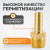 WDK-30MB Штуцер быстроразъемного соединения  "ёлочка" под шланг 10 мм, внешняя резьба 3/8" PT, латунь фото, характеристики