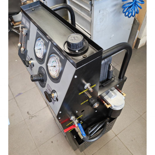 WDK-89304 (УЦЕНКА) Установка для замены масла в Автоматических коробках передач, пневматическая фото, характеристики