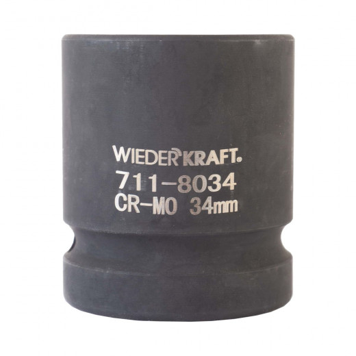 WDK-711-8034 Головка торцева ударная 1", 6 граней, 34 мм фото, характеристики