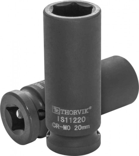 IS11220 Головка торцевая ударная глубокая 1/2"DR, 20 мм фото, характеристики