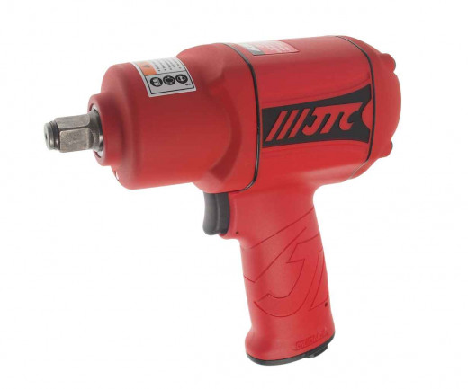 Гайковерт пневматический 1/2" 1356Нм 8500об/мин. 158л/мин. 90-120PSI композитный JTC фото, характеристики