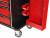 Тележка инструментальная 7 секций красная с двумя боковыми ящиками JTC фото, характеристики
