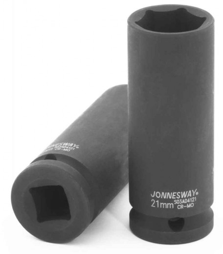 S03AD4121 Головка торцевая ударная глубокая 1/2"DR, 21 мм фото, характеристики