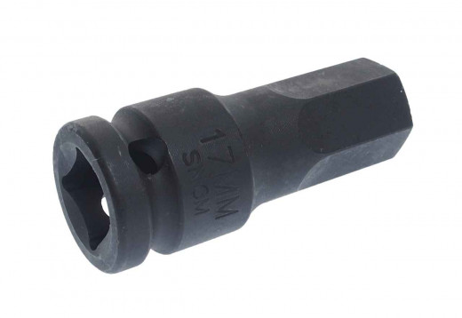 Бита-головка 1/2" HEX H17х25мм ударная L=60мм JTC фото, характеристики