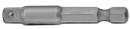D150ADP14 Переходник для механизированного инструмента 1/4"HDRх1/4"DR, 50мм фото, характеристики