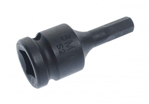 Бита-головка 1/2" HEX H8х25мм ударная L=60мм JTC фото, характеристики