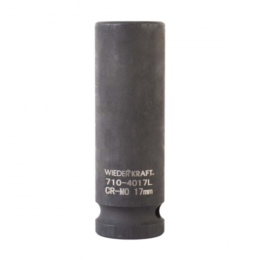 WDK-710-4017L Головка торцевая ударная глубокая 1/2", 6 граней, 17 мм фото, характеристики
