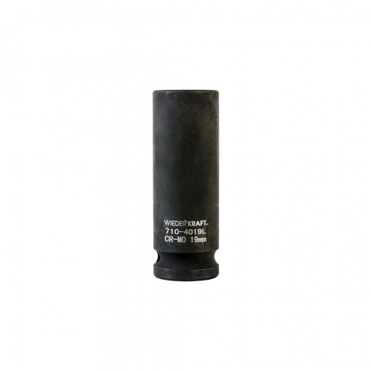 WDK-710-4019L Головка торцевая ударная глубокая 1/2", 6 граней, 19 мм фото, характеристики