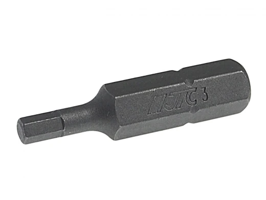Бита HEX H3х30мм 1/4" DR 6-ти гранная JTC фото, характеристики