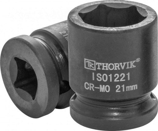 IS01221 Головка торцевая ударная 1/2"DR, 21 мм фото, характеристики