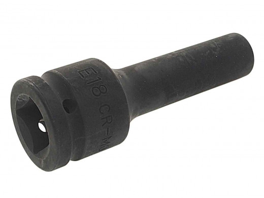Головка торцевая 3/4" TORX E18 ударная глубокая L=110мм JTC фото, характеристики