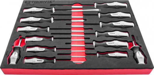 UTS14STE Набор отверток стержневых в EVA ложементе 280х375 мм, 14 предметов фото, характеристики