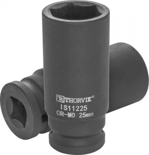 IS11225 Головка торцевая ударная глубокая 1/2"DR, 25 мм фото, характеристики