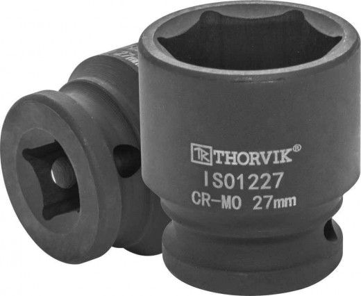 IS01227 Головка торцевая ударная 1/2"DR, 27 мм фото, характеристики